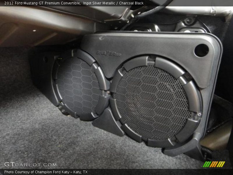 Shaker1000 trunk mounted subwoofer - 2012 Ford Mustang GT Premium Convertible