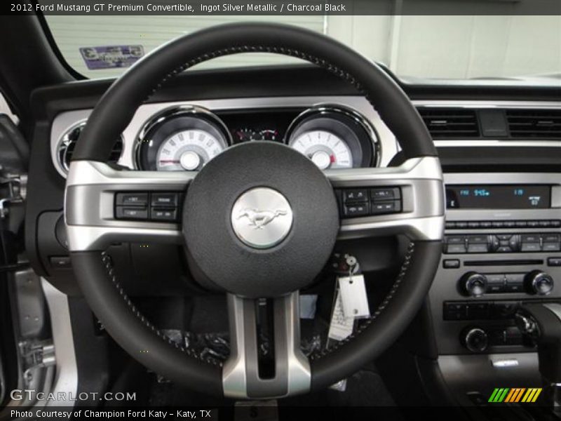  2012 Mustang GT Premium Convertible Steering Wheel