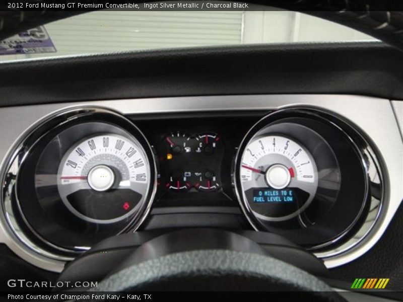  2012 Mustang GT Premium Convertible GT Premium Convertible Gauges