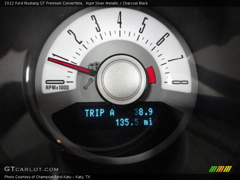  2012 Mustang GT Premium Convertible GT Premium Convertible Gauges