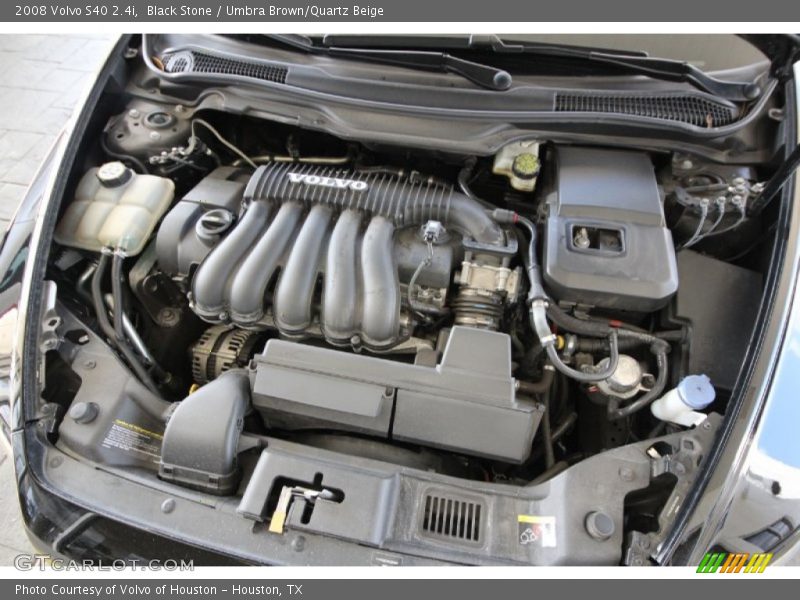 Black Stone / Umbra Brown/Quartz Beige 2008 Volvo S40 2.4i