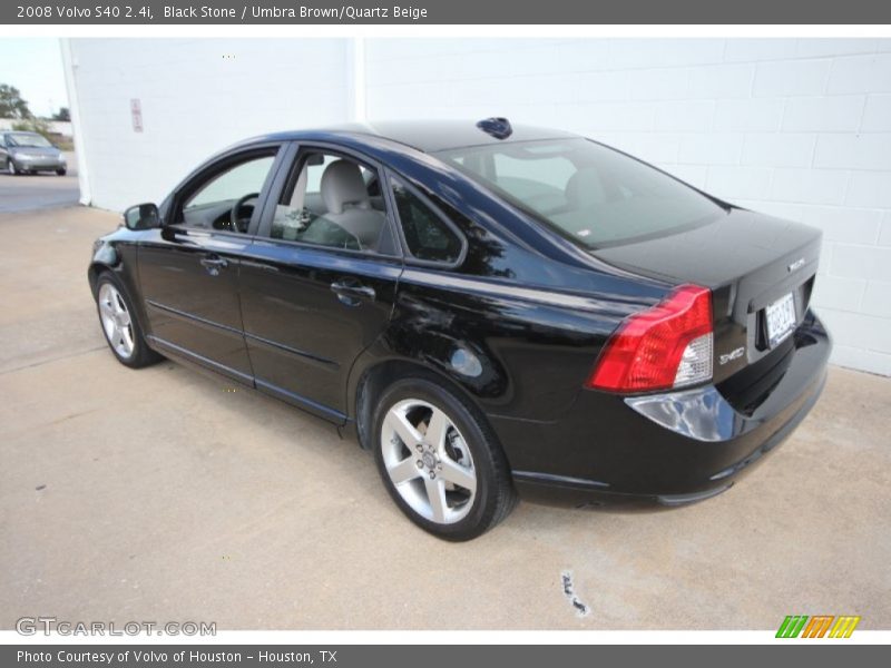Black Stone / Umbra Brown/Quartz Beige 2008 Volvo S40 2.4i