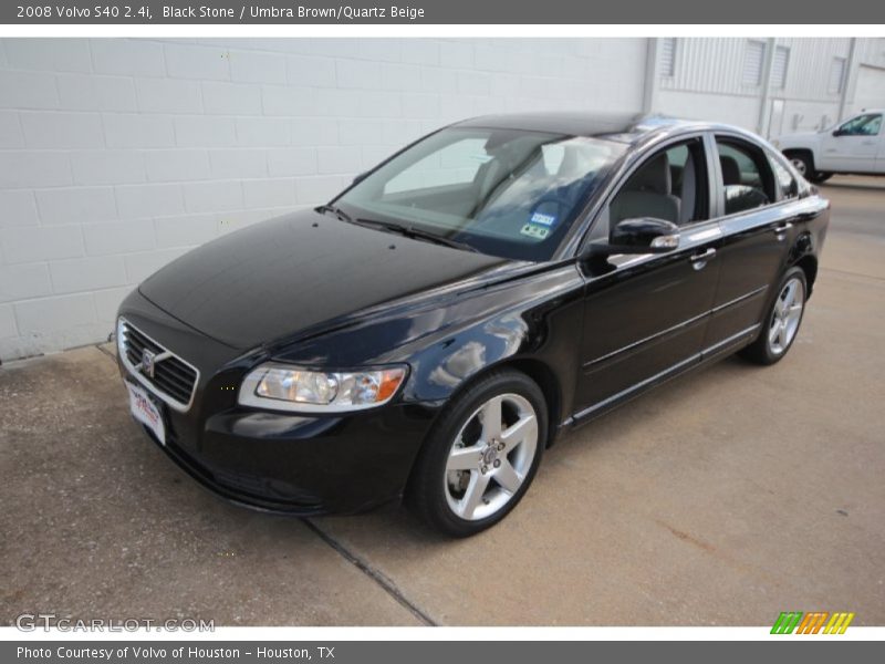 Black Stone / Umbra Brown/Quartz Beige 2008 Volvo S40 2.4i
