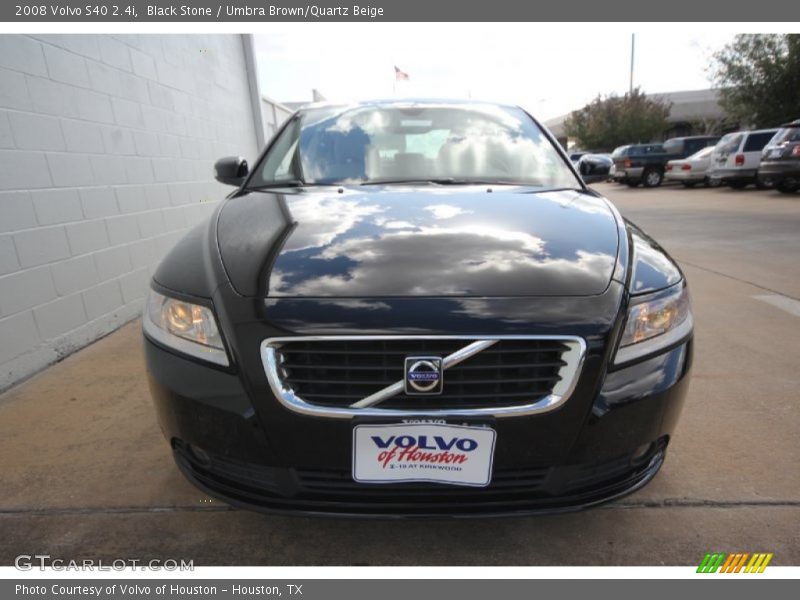 Black Stone / Umbra Brown/Quartz Beige 2008 Volvo S40 2.4i