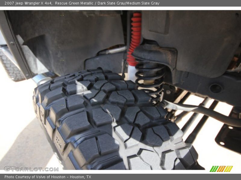 Rescue Green Metallic / Dark Slate Gray/Medium Slate Gray 2007 Jeep Wrangler X 4x4