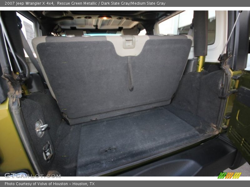 Rescue Green Metallic / Dark Slate Gray/Medium Slate Gray 2007 Jeep Wrangler X 4x4