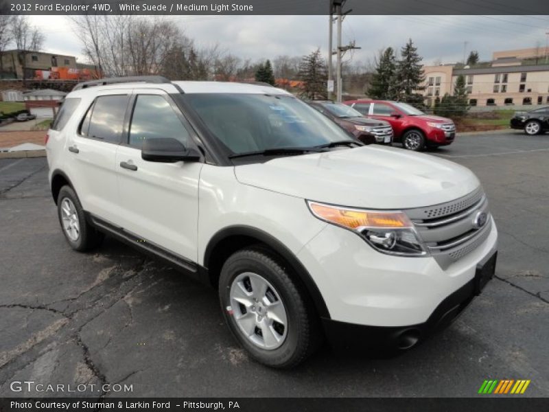 Front 3/4 View of 2012 Explorer 4WD