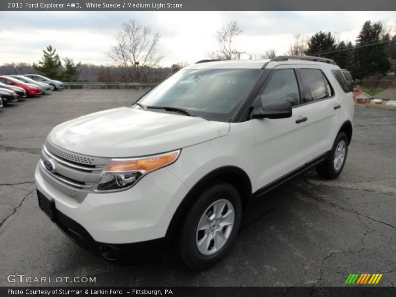 Front 3/4 View of 2012 Explorer 4WD