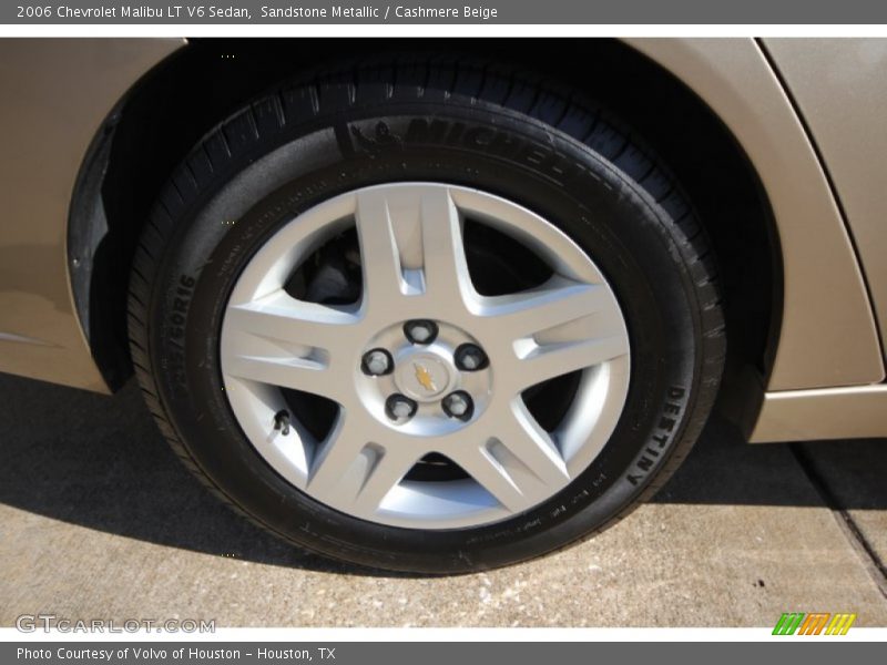 Sandstone Metallic / Cashmere Beige 2006 Chevrolet Malibu LT V6 Sedan