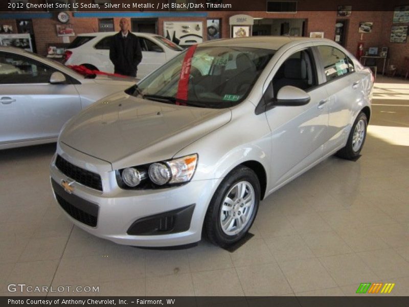 Front 3/4 View of 2012 Sonic LS Sedan