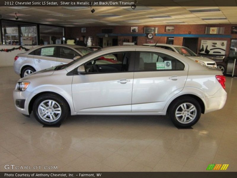  2012 Sonic LS Sedan Silver Ice Metallic