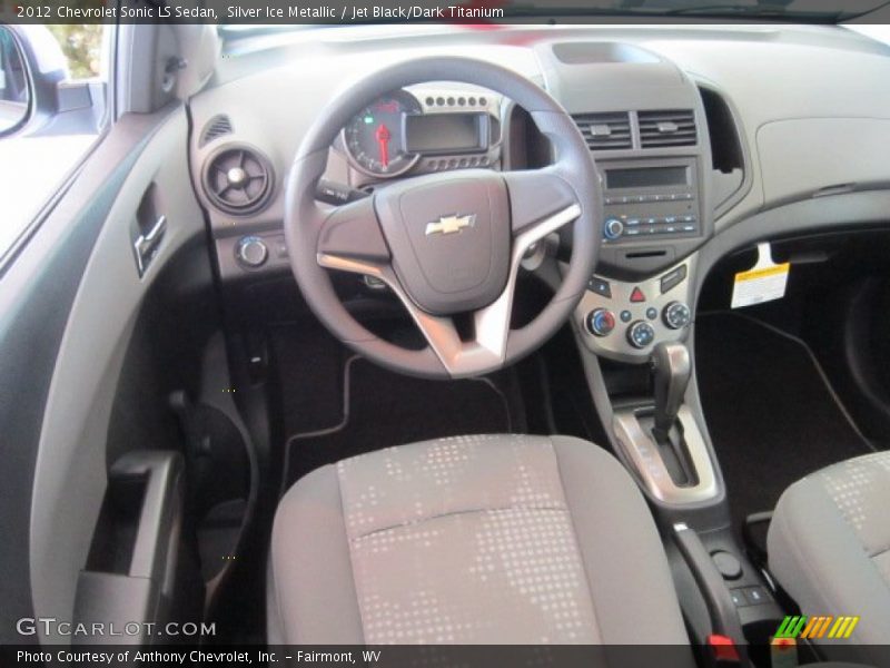 Dashboard of 2012 Sonic LS Sedan