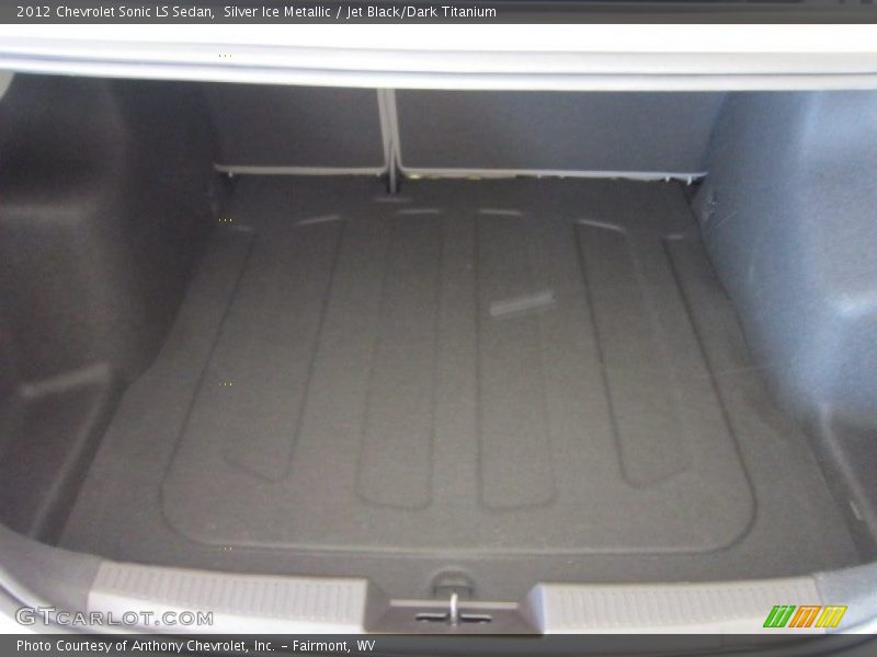 Silver Ice Metallic / Jet Black/Dark Titanium 2012 Chevrolet Sonic LS Sedan