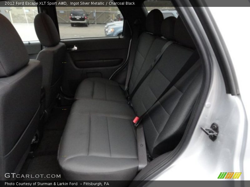 Ingot Silver Metallic / Charcoal Black 2012 Ford Escape XLT Sport AWD