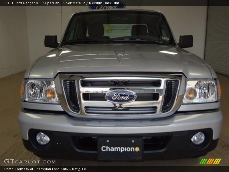 Silver Metallic / Medium Dark Flint 2011 Ford Ranger XLT SuperCab