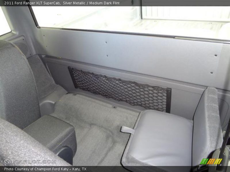 Silver Metallic / Medium Dark Flint 2011 Ford Ranger XLT SuperCab