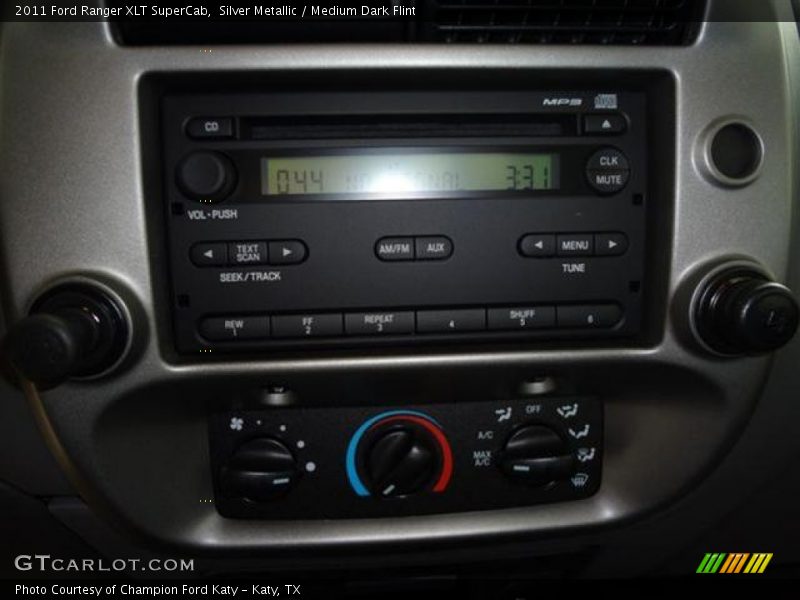 Silver Metallic / Medium Dark Flint 2011 Ford Ranger XLT SuperCab