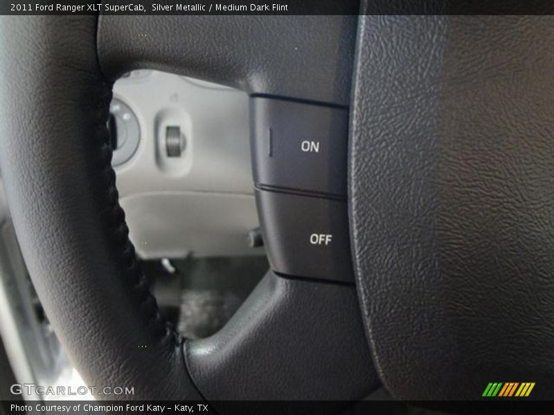 Silver Metallic / Medium Dark Flint 2011 Ford Ranger XLT SuperCab