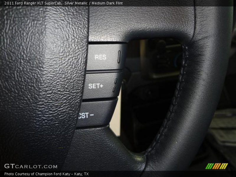 Silver Metallic / Medium Dark Flint 2011 Ford Ranger XLT SuperCab