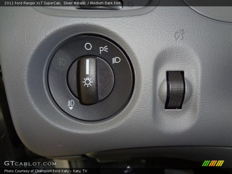 Silver Metallic / Medium Dark Flint 2011 Ford Ranger XLT SuperCab