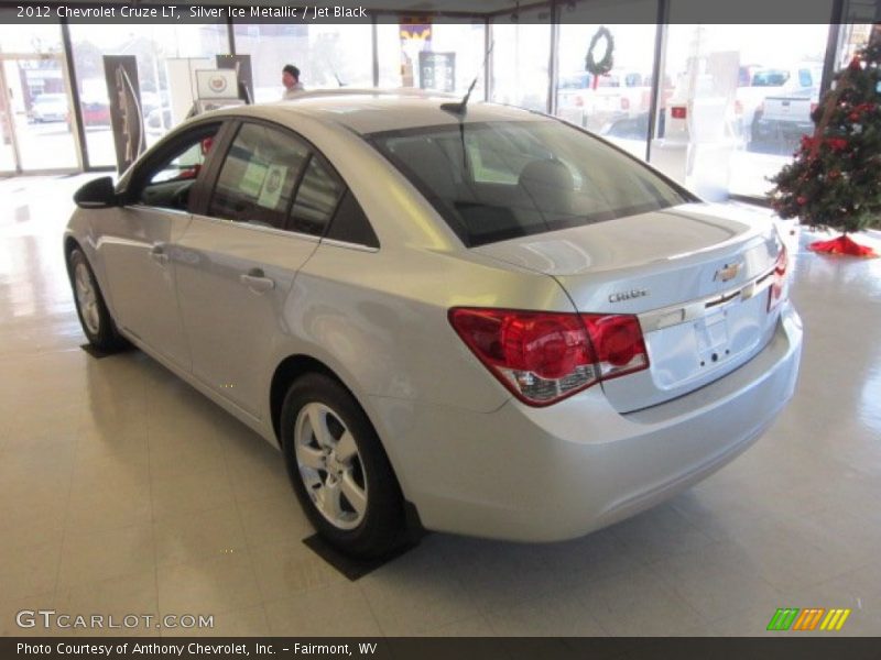 Silver Ice Metallic / Jet Black 2012 Chevrolet Cruze LT