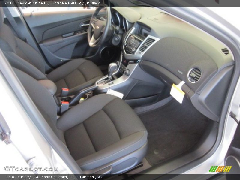 Silver Ice Metallic / Jet Black 2012 Chevrolet Cruze LT