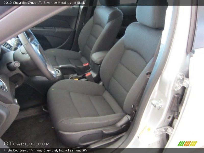 Silver Ice Metallic / Jet Black 2012 Chevrolet Cruze LT