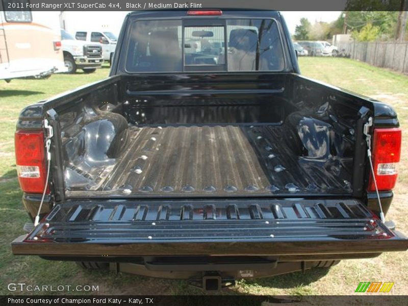 Black / Medium Dark Flint 2011 Ford Ranger XLT SuperCab 4x4