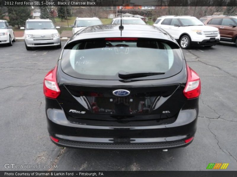 Black / Charcoal Black 2012 Ford Focus SEL 5-Door