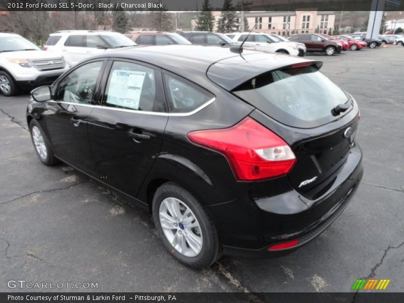 Black / Charcoal Black 2012 Ford Focus SEL 5-Door