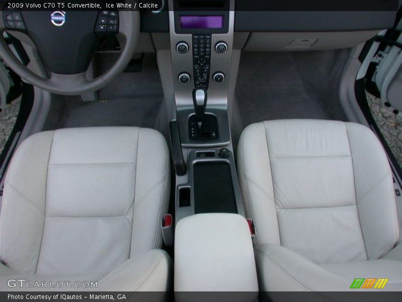 Ice White / Calcite 2009 Volvo C70 T5 Convertible