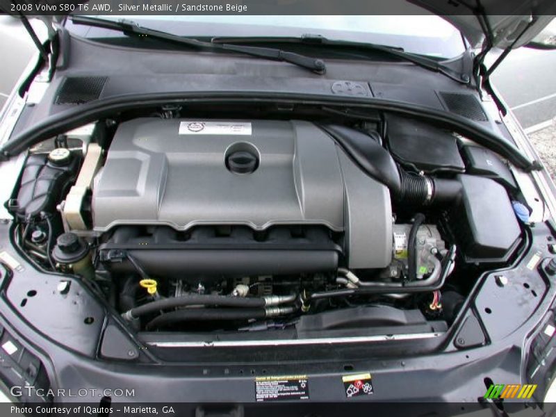 Silver Metallic / Sandstone Beige 2008 Volvo S80 T6 AWD