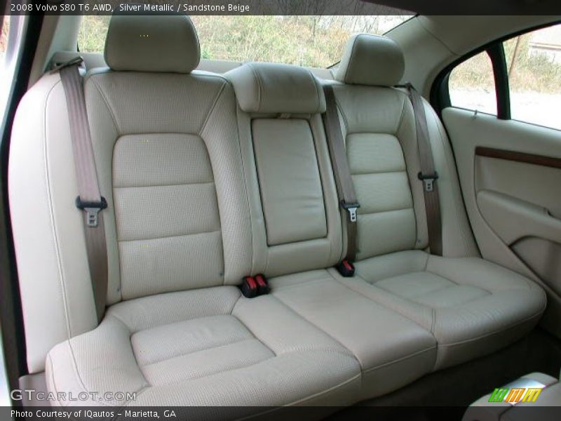 Silver Metallic / Sandstone Beige 2008 Volvo S80 T6 AWD