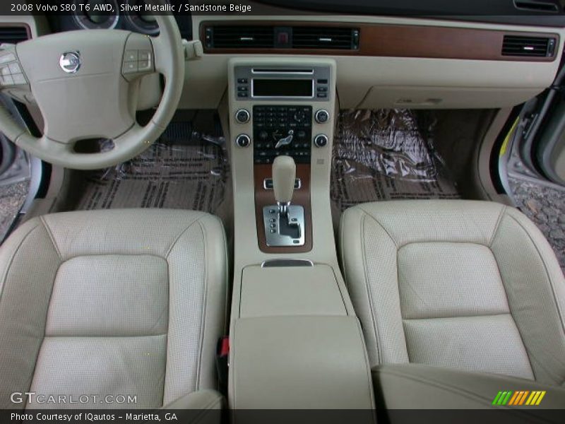 Silver Metallic / Sandstone Beige 2008 Volvo S80 T6 AWD