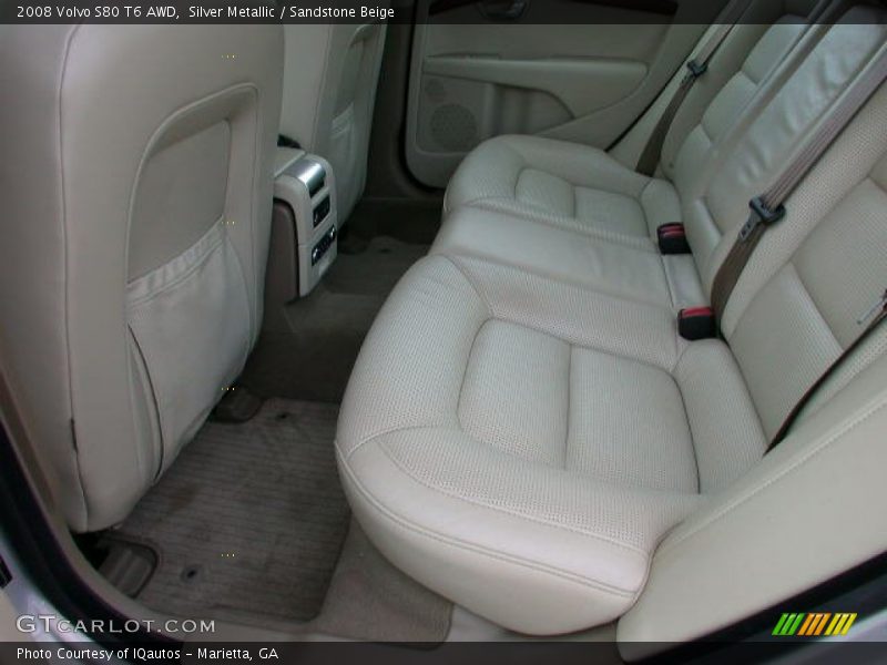 Silver Metallic / Sandstone Beige 2008 Volvo S80 T6 AWD