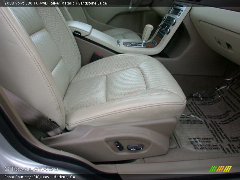 Silver Metallic / Sandstone Beige 2008 Volvo S80 T6 AWD