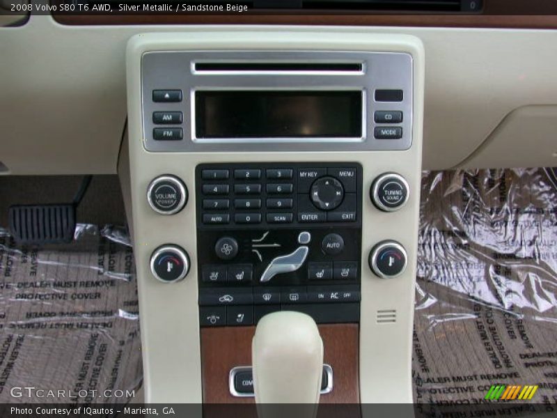 Silver Metallic / Sandstone Beige 2008 Volvo S80 T6 AWD