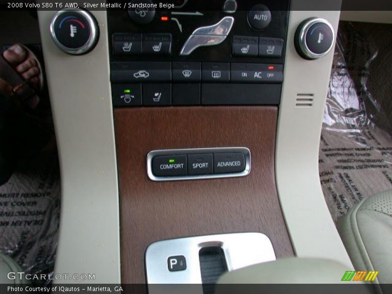 Silver Metallic / Sandstone Beige 2008 Volvo S80 T6 AWD