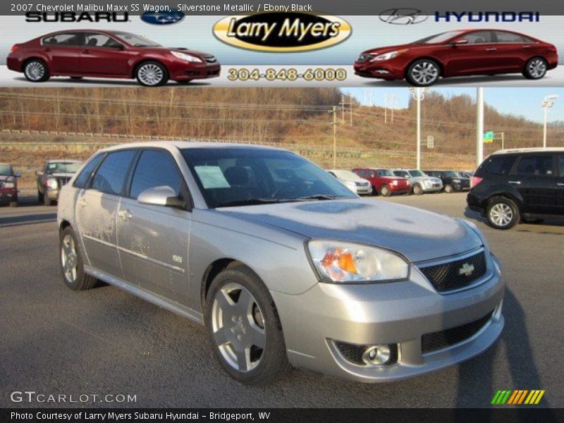 Silverstone Metallic / Ebony Black 2007 Chevrolet Malibu Maxx SS Wagon