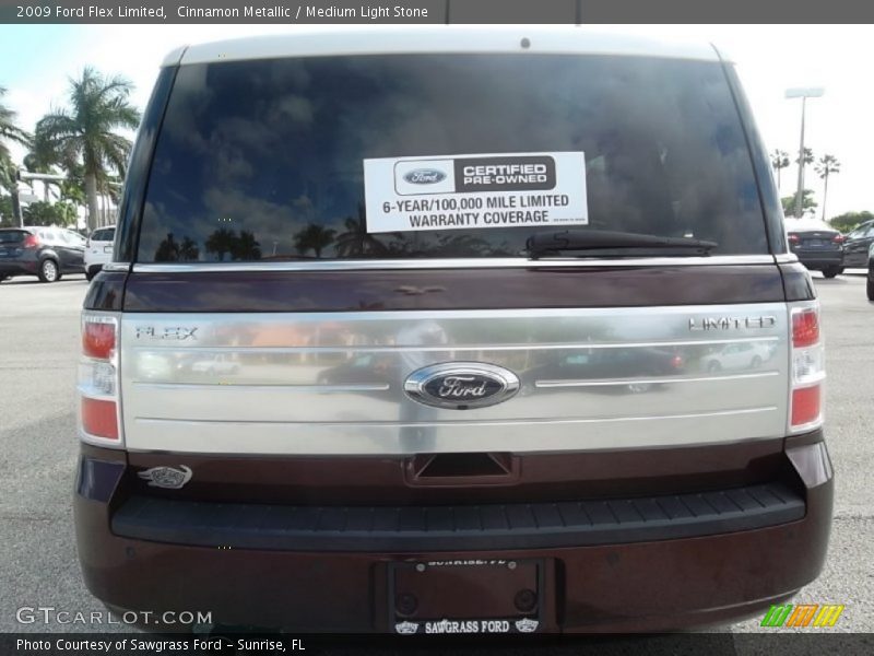 Cinnamon Metallic / Medium Light Stone 2009 Ford Flex Limited