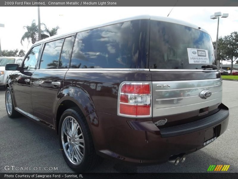 Cinnamon Metallic / Medium Light Stone 2009 Ford Flex Limited