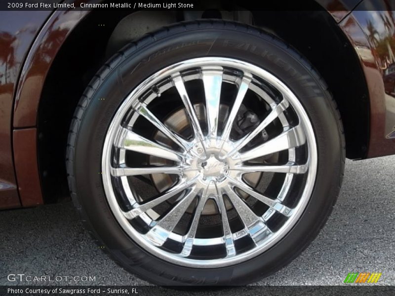 Cinnamon Metallic / Medium Light Stone 2009 Ford Flex Limited