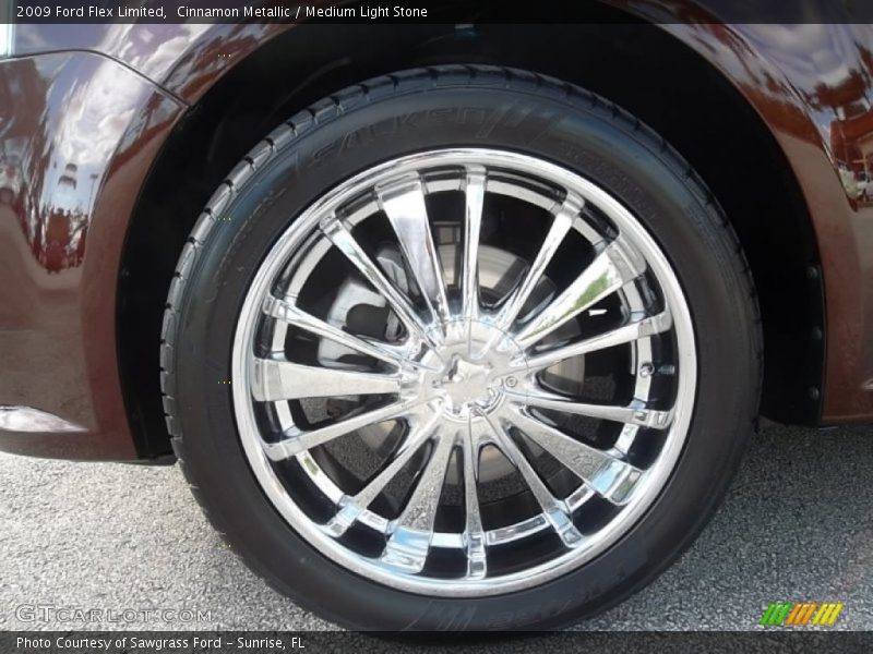 Cinnamon Metallic / Medium Light Stone 2009 Ford Flex Limited