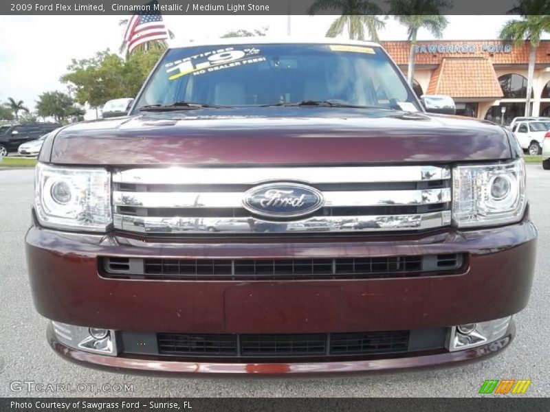 Cinnamon Metallic / Medium Light Stone 2009 Ford Flex Limited