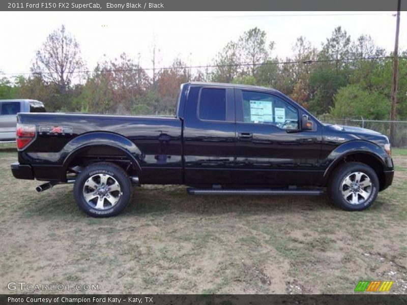 Ebony Black / Black 2011 Ford F150 FX2 SuperCab