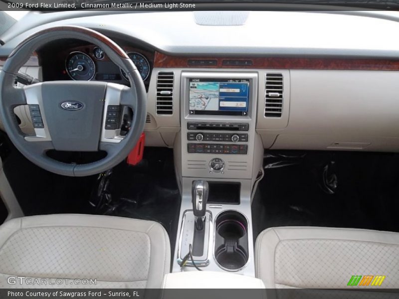 Cinnamon Metallic / Medium Light Stone 2009 Ford Flex Limited