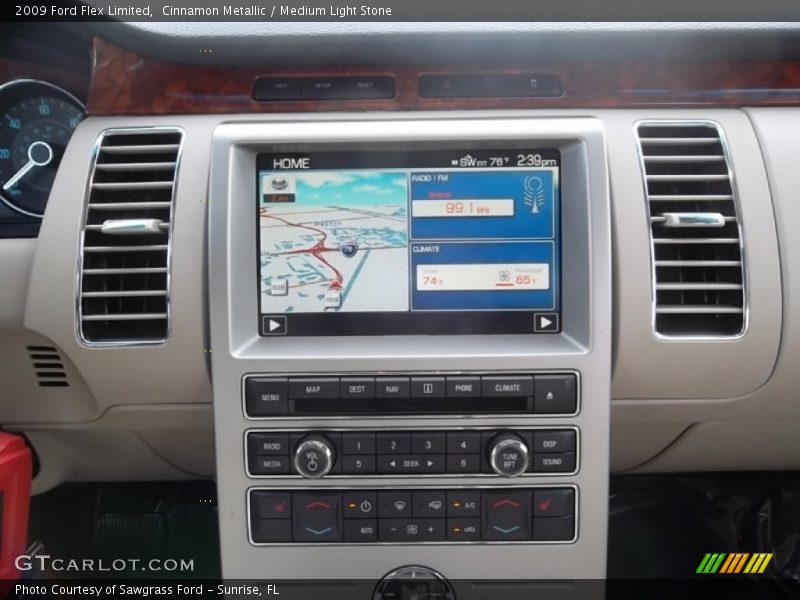 Cinnamon Metallic / Medium Light Stone 2009 Ford Flex Limited