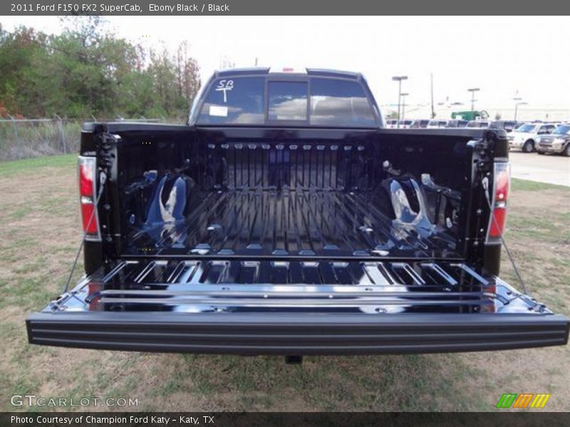 Ebony Black / Black 2011 Ford F150 FX2 SuperCab