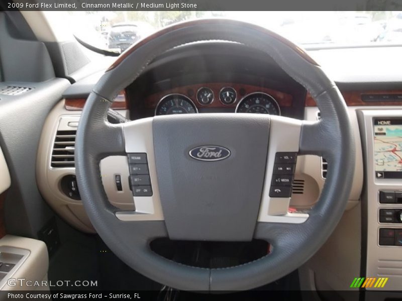 Cinnamon Metallic / Medium Light Stone 2009 Ford Flex Limited