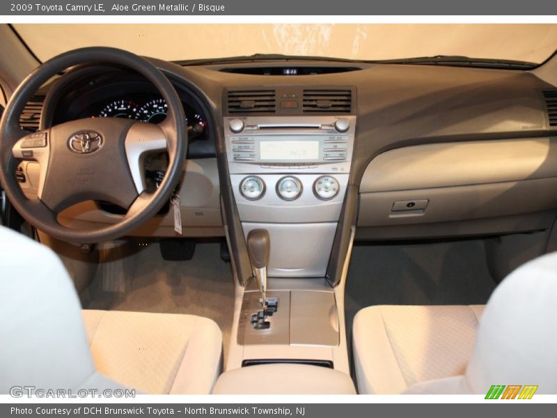 Aloe Green Metallic / Bisque 2009 Toyota Camry LE